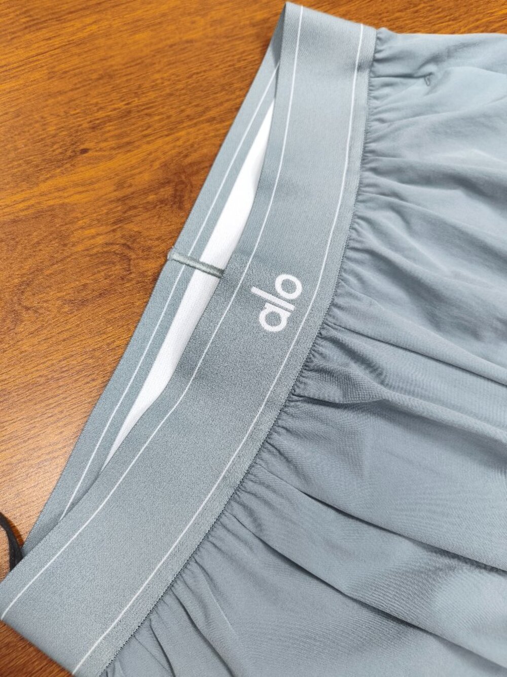 NWT🎆Alo Yoga Steel Gray Wide Leg Pants Cozy Stylish Trouser (Regular)🎀 - Picture 6 of 7